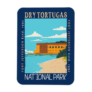 Dry Tortugas National Park Florida Fort Jefferson Magnet