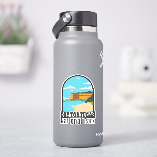 Dry Tortugas National Park Florida Fort Retro (HydroFlask)