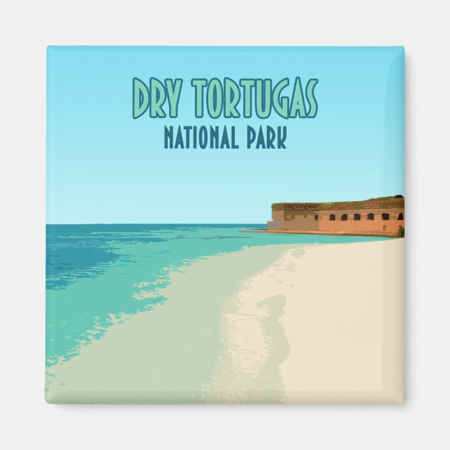 Dry Tortugas National Park Florida Magnet (Front)