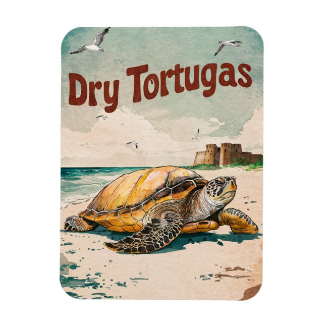 Dry Tortugas National Park, Florida  Magnet (Vertical)
