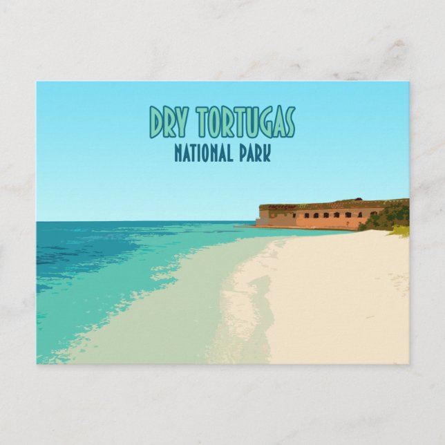 Dry Tortugas National Park Florida Postcard (Front)
