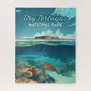 Dry Tortugas National Park Florida Turtle Jigsaw Puzzle
