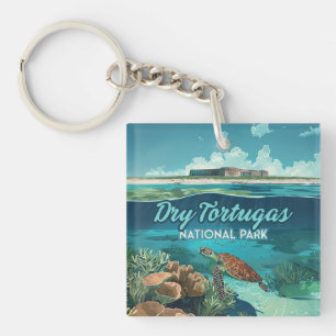 Dry Tortugas National Park Florida Turtle Key Ring