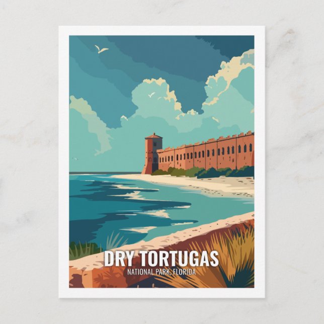 Dry Tortugas National Park Florida USA  Postcard (Front)