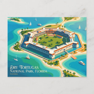 Dry Tortugas National Park, Florida, USA USA Postcard