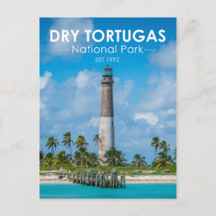  Dry Tortugas National Park Florida Vintage Postcard