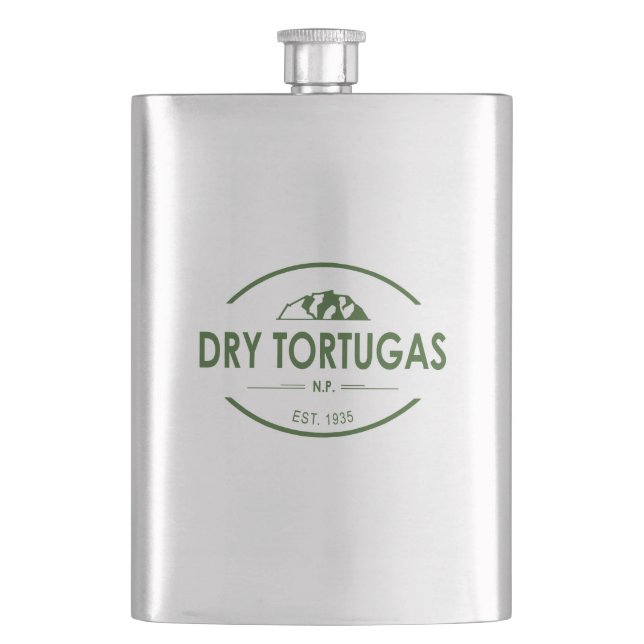 Dry Tortugas National Park Hip Flask (Front)