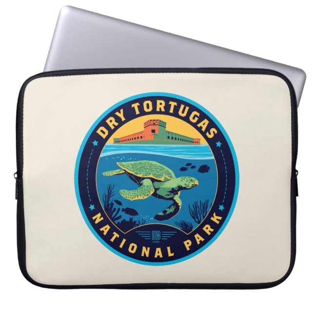 Dry Tortugas National Park Laptop Sleeve (Front)