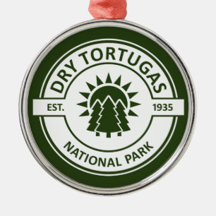 Dry Tortugas National Park Metal Tree Decoration
