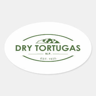 Dry Tortugas National Park Oval Sticker