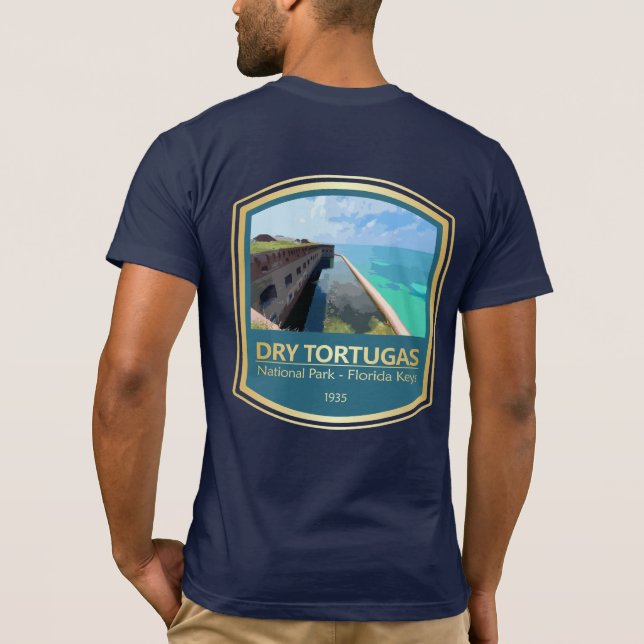 Dry Tortugas NP (PF1) T-Shirt (Back)
