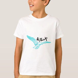 Dry Tortugas seagull bird logo T-Shirt