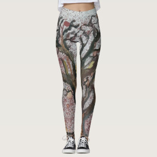 dry tree  leggings
