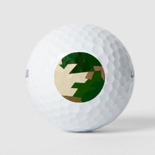 Dry Tundra Camo Golf Balls