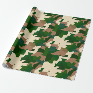 Dry Tundra Camo Wrapping Paper