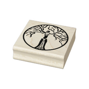 Dryad Rubber Stamp