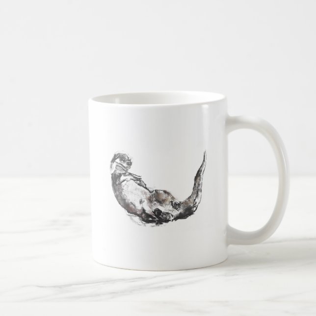 Drying Off Coffee Mug (Right)