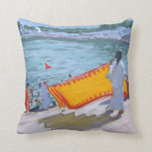 Drying Sari Pushkar Cushion