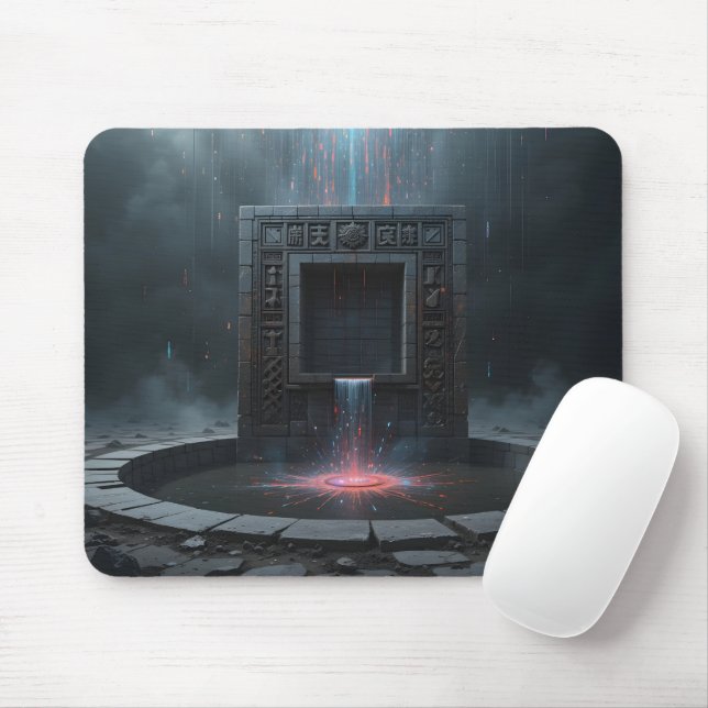 Drying Shared Reality Mouse Mat (With Mouse)
