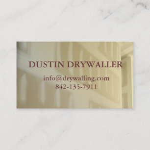 drywall business card