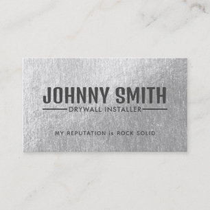 Drywall Slogans Business Cards