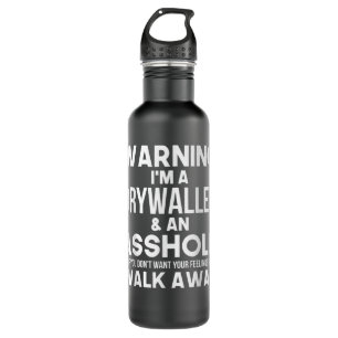 Drywaller Gift Funny Humour Saying Joke Pride Dryw 710 Ml Water Bottle