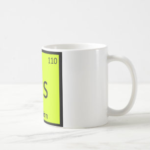 Ds - Dadaism Art Chemistry Periodic Table Symbol Coffee Mug