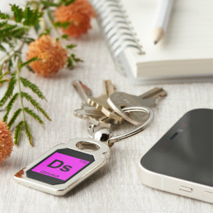 Ds - Dionysus God Chemistry Periodic Table Symbol Key Ring