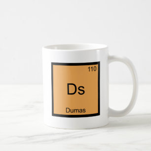 Ds - Dumas Funny Chemistry Element Symbol T-Shirt Coffee Mug