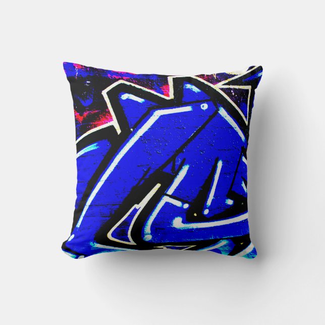 DS Graffiti 1318 tpcna Cushion (Front)