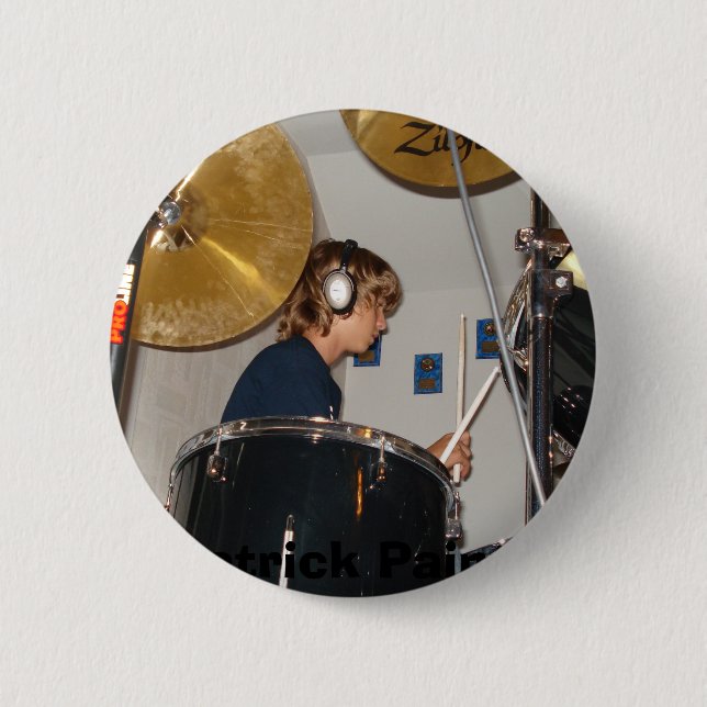 DSC00460, Patrick Paints 6 Cm Round Badge (Front)