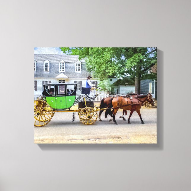 DSC02366-Colonial Carriage Canvas Print (Front)