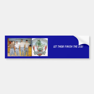 DSC03725 Large Web view, c1-111, Let them finis... Bumper Sticker
