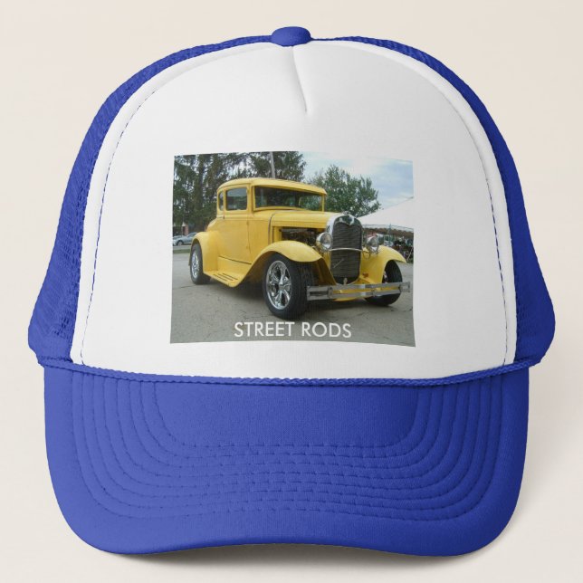 DSCF0017, STREET RODS TRUCKER HAT (Front)