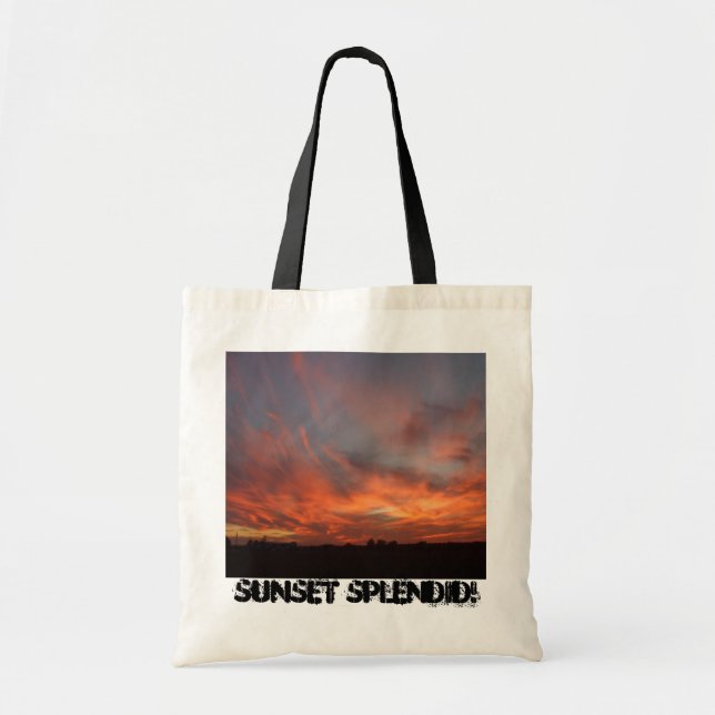 DSCF0096, Sunset Splendid! Tote Bag (Front)