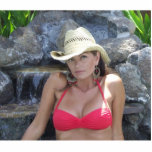DSCF0551 STANDING PHOTO SCULPTURE<br><div class="desc">jennifer in her red bikini</div>