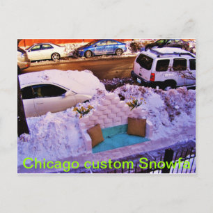 DSCF3081, Chicago custom Snowfa Postcard