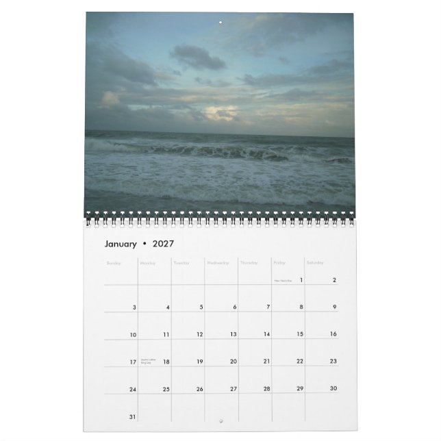 DSCI1291, Myrtle Beach, SC2009 Calendar (Jan 2027)