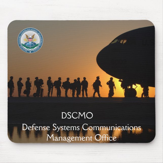 DSCMO Mobilisation Mousepad (Front)