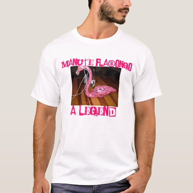 DSCN0350, MANUTE FLABONGO, A LEGEND T-Shirt (Front)