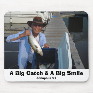 DSCN1535, A Big Catch & A Big Smile, Annapolis '07 Mouse Mat