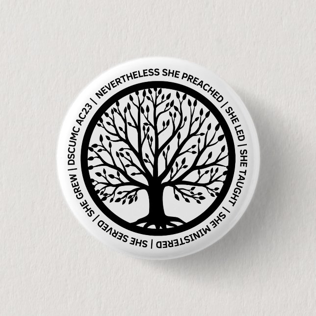 DSCUMC CSRW Round Button -White (Front)