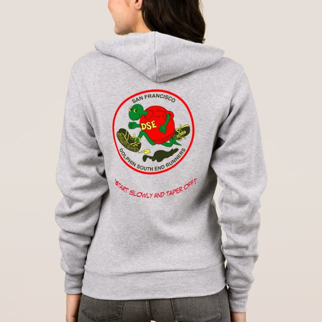 DSE sweatshirt with logo and slogan (Back)
