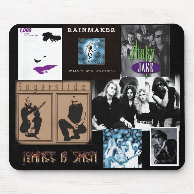 D'Shea Collage - Mousepad (Front)