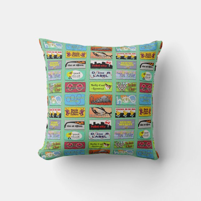 DSineR Labels Cushion (Front)