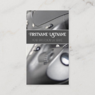 DSLR Camera lens for Photographers Videographers Business Card