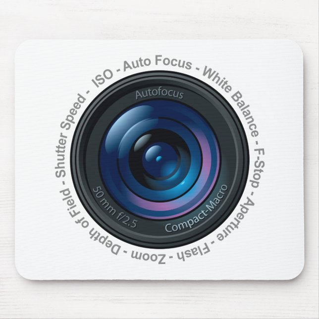 DSLR Feature Mouse Mat (Front)