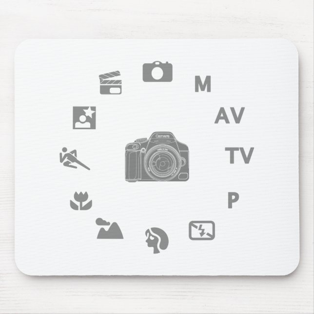 DSLR Mode Mouse Mat (Front)