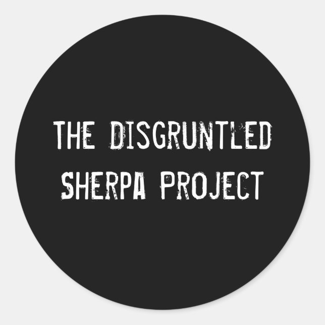 DSP Black Sticker (Front)