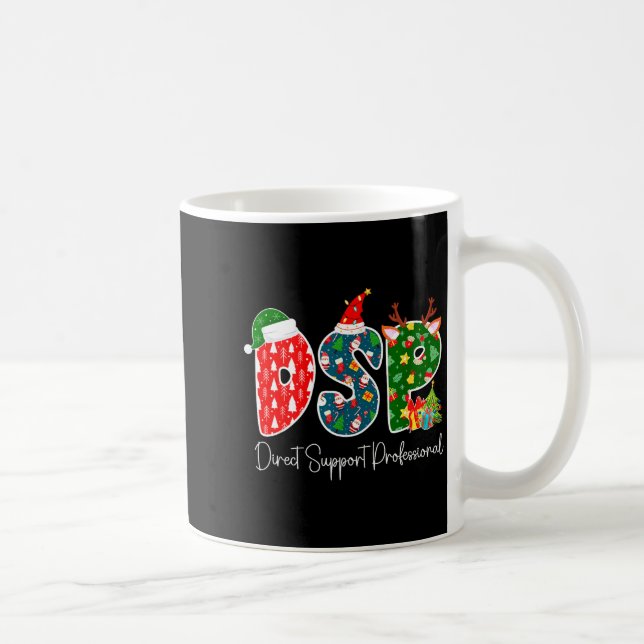 Dsp Christmas Direct Suprt Professional Xmas Famil Coffee Mug (Right)